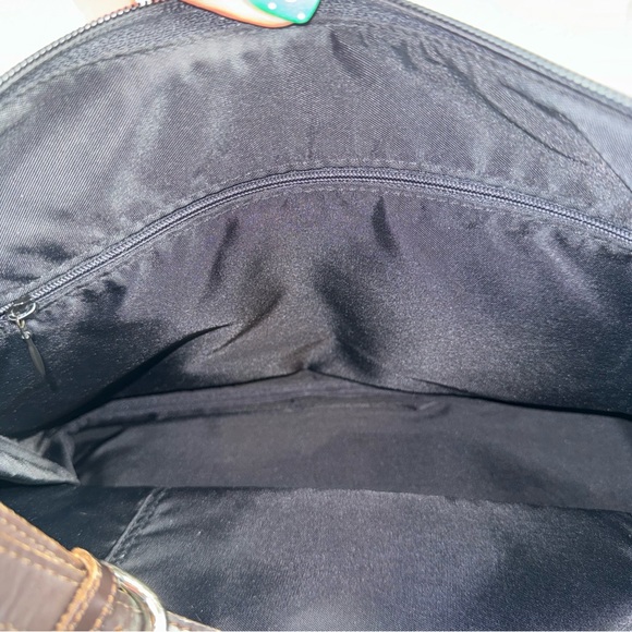 Burberry Blue Label Nova Check Black Nylon - Picture 11 of 17